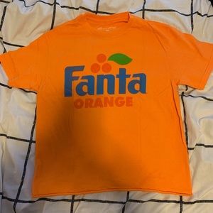 Vintage cropped Fanta t shirt